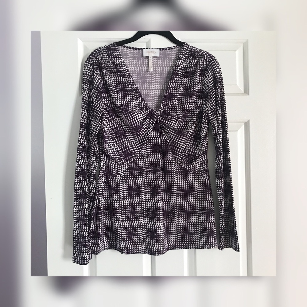 Laundry by shelli segal Women's Long Sleeve Blouse